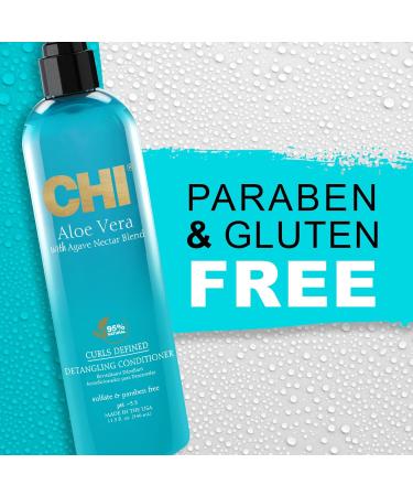Buy CHI Aloe Vera Detangling Conditioner 340ml - Best for Smooth & Manageable Hair | International Shipping Available - Buy Online on SooperMarket.com