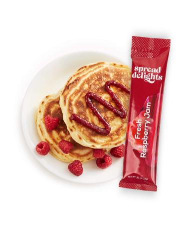 Spread Delights Raspberry Jam â Single Serve Packs for On-the-Go Snacks  All Natural  (20-Count) Raspberry Spread 0.8 Ounce (Pack of 20) - Buy Online on SooperMarket.com