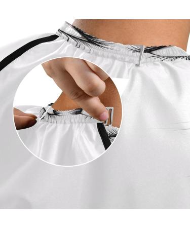 Kigai Cute Eyes Barber Cape - Waterproof Hair Cutting Cape for Men & Women | Professional Hairdressing with Adjustable Snap Closure - Buy Online on SooperMarket.com