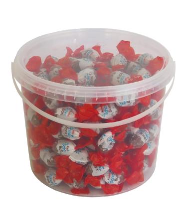 Delicious Party Bucket with Ferrero Kinder Chocolate Bons - 1.1 kg | Individually Packed Treats for Celebrations - Buy Online on SooperMarket.com