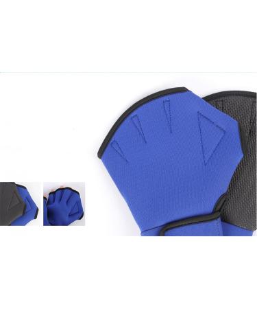 EXCEREY Swimming Webbed Paddling Gloves - Water Resistance for Aquatic Fitness - Blue, Large - Buy Online on SooperMarket.com