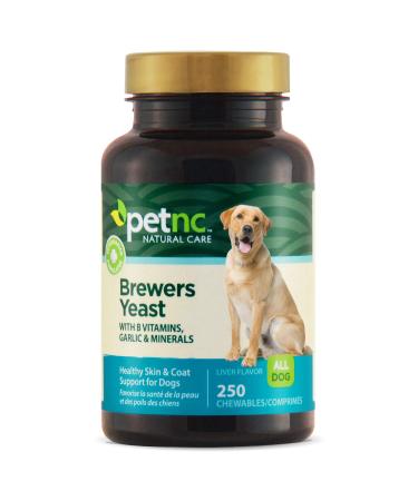 petnc NATURAL CARE Brewers Yeast Liver Flavor 250 Chewables
