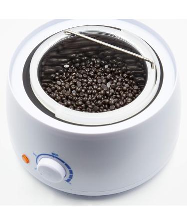Hard Wax Beans Chocolate by Paparuna 100g Bag Wax Warmer Beads - for Hair Removal Bikini/Body/Leg/Back/Face/Chest/Facial/Eyebrow/Nose/Brazilian - Buy Online on SooperMarket.com