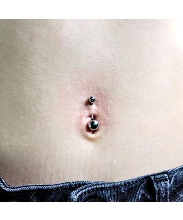 100PCS Piercing Kit: Nose Septum Rings, Ear Lip Belly Button Tongue Tragus Cartilage Daith Jewelry Set with Needles and Alcohol Pads - Buy Online on SooperMarket.com