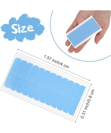 60 Pieces WLLHYF Hair Extension Tape - Double Sided No-Residue Adhesive for Human Hair Extensions - Pre-cut Replacement Tapes - Wig & Toupee Beauty Tool - Buy Online on SooperMarket.com