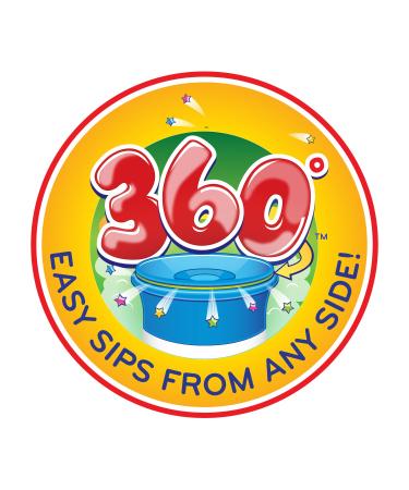 Nuby 1pk No Spill 360 Degree Printed Wonder Cup - Assorted Colors - Buy Online on SooperMarket.com