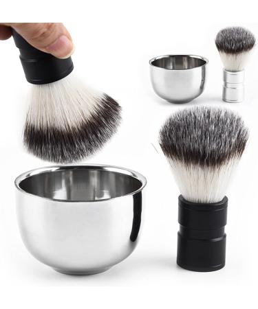 Sanwood Dust Remover Set - High Elasticity Beard Brush & Soap Shell for Men - Quick Foaming Shaving Brushes | Perfect for Home Use - International Shipping Available - Buy Online on SooperMarket.com
