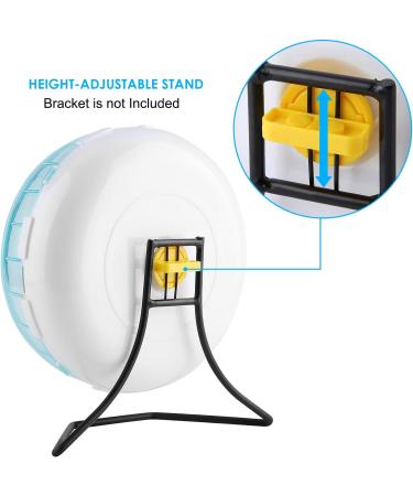 iFCOW 21cm Silent Hamster Running Wheel - Exercise Toy for Pet Mouse, Gerbil, and Rats - Buy Online on SooperMarket.com