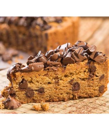 Chocolate Chip Deep Dish Cookie Pie 10"-Pre-sliced 14 pcs. Fresh Gourmet Bakery Dessert Filled With Chocolate Chips and Topped With Huge Chunks of Chocolate
