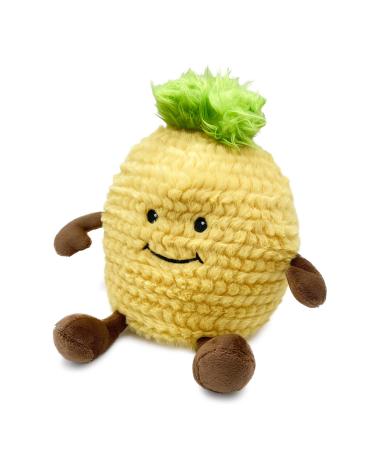 Pineapple Warmies Cozy Plush Heatable Lavender Scented Stuffed Figure