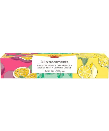 Burt's Bees Lip Mask Set - Graduation & Teacher Appreciation Gift | Overnight Intensive Treatment for All Day Hydration - Passion Fruit, Chamomile, Sweet Mint, Lemon Sorbet - Buy Online on SooperMarket.com