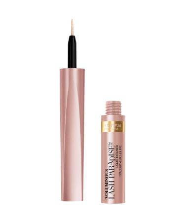 L'Oreal Paris Cosmetics Voluminous Lash Paradise Liquid Eyeliner  Rose Gold  0.05 Fluid Ounce Rose Gold 0.05 Fl Oz (Pack of 1)