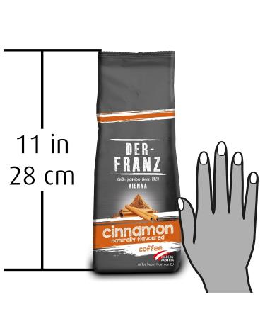 Buy DER-FRANZ Cinnamon Flavored Ground Coffee - 2 x 500g Pack - Premium International Shipping - Buy Online on SooperMarket.com