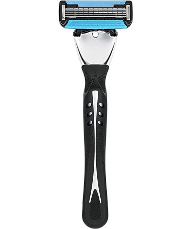 Amazon Basics 5-Blade MotionSphere Razor for Men - Dual Lubrication, Precision Trimmer Handle & 16 Cartridges - 17 Piece Set - Buy Online on SooperMarket.com