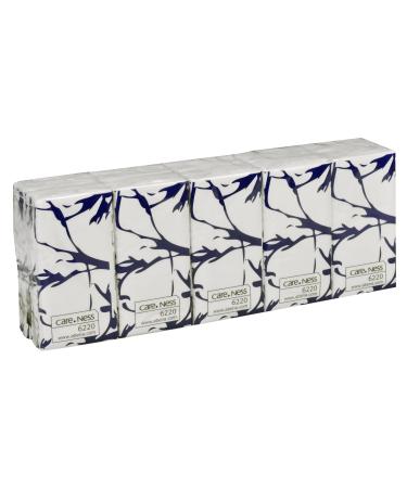Abena Paper tissues 3-Ply 100% Cellulose White Pack of 10