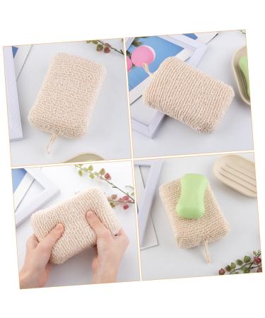 4 Pcs Moisturizing Bath Sponges & Scrubber Gloves - Natural Loofah Body & Face Wash - Soft Shower Sponges for Ultimate Cleanliness - Buy Online on SooperMarket.com