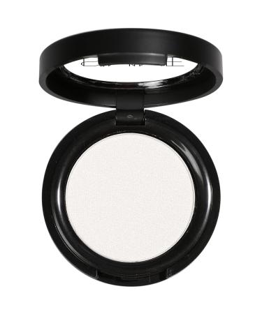ISMINE Single Eyeshadow Powder Palette Shimmer Pearl White  High Pigment  Longwear Single White Eye Makeup for Day & Night (01)