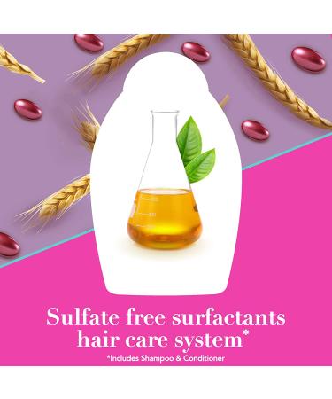 OGX Thick & Full Biotin & Collagen Shampoo & Conditioner Set 13 Fl Oz (Pack of 2) - Purple - Buy Online on SooperMarket.com