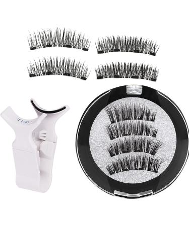 Virtcooy Magnetic Lashes Kit Women False Eyelashes | With Clip Natural Look Magnetic Lashes Magnetic Fake Lashes For Easy Application - Buy Online on SooperMarket.com