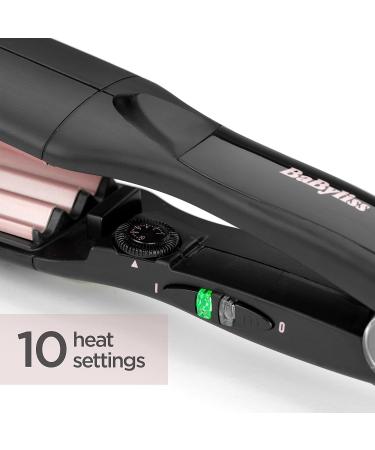 BaByliss Black Gold Crimper - Professional Hair Crimping Tool - Buy Online on SooperMarket.com