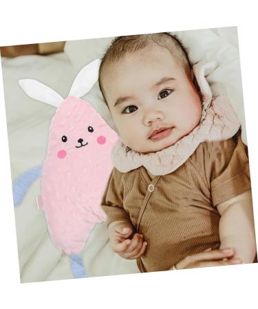 Warmhm Baby Comfort Towel & Plush Toy | Soft Bath Towel for Toddlers & Infants | Newborn Toy & Towel Set - Rosa 30x15 cm - Buy Online on SooperMarket.com