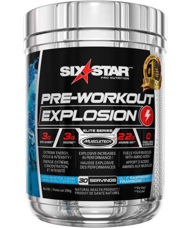 Whey Protein Powder + Pre Workout Powder - Six Star 100% Whey Protein Plus and Preworkout Explosion - Buy Online on SooperMarket.com