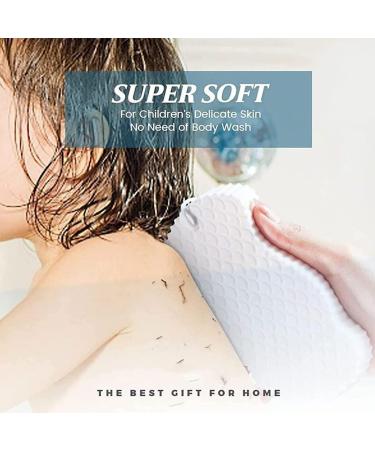 Fitmedify Skin Sponge Superpeeler - Magic Exfoliating Bath Sponge for Callus and Dead Skin Removal - 3D Super Soft Exfoliating Sponge for Adults and Children - Reusable (4PCS) - Buy Online on SooperMarket.com