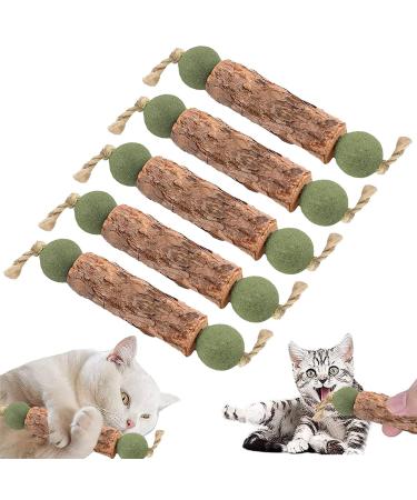 5 pieces of catnip sticks cat sticks for teeth cleaning chewing sticks for cats organic catnip sticks cat dental care toy chewing sticks set cat sticks cat chewing toy toy for cats 5pcs