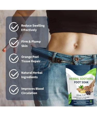 Herbal Detox Foot Soak Beads for Men & Women - Natural Cleansing & Shaping Detoxingherbs - Buy Online on SooperMarket.com