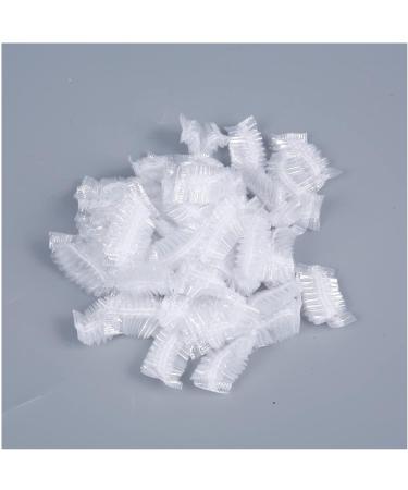 100 Pack Disposable Transparent Earmuffs - Waterproof Ear Covers for Hair Dye & Shower - Clear Ear Protection - Buy Online on SooperMarket.com