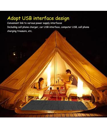 USB Electric Heating Cushions & Blankets for Back Shoulders & Knees - Overheat Protection Warmth for Lunch Breaks - Buy Online on SooperMarket.com