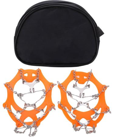 2pcs/Set 12 Tooth Mountaineering Crampons Ice Snow Grips Wearproof Anti Skid Snow Shoes Accessory for Snow Boots and Shoes(M Code) Climbing Climbing Tool - Buy Online on SooperMarket.com