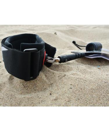 Slyde Handboards SLYDE Bicep Pro Coil Leash - Stainless Steel Swivels - Extra Strength Urethane Cord - Ideal for Body Surfing Handboard/Handplane - Buy Online on SooperMarket.com