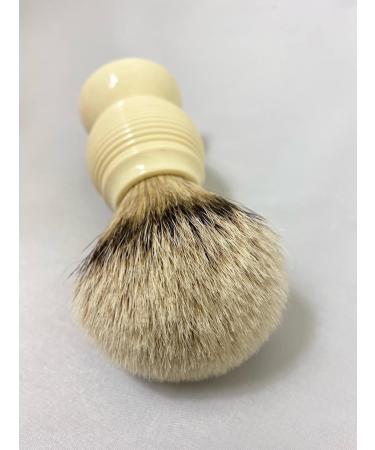 G.B.S Silvertip Badger Shaving Brush - Beehive Resin Handle Extra Soft Bristles 4.5 Inches - Premium Shaving Accessories for a Luxurious Grooming Experience - Buy Online on SooperMarket.com