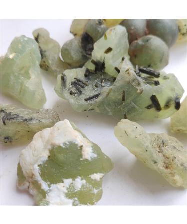 VAGILO 100g Natural Prehnite Grapestone Green Prehnite Silicate Minerals Home Decoration Jewelry Processing 2-5cm 80-100g - Buy Online on SooperMarket.com