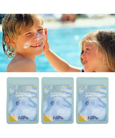 UV Stickers Sunscreen Patches Reusable Convenient Easy to Use Portable for Parks - Buy Online on SooperMarket.com