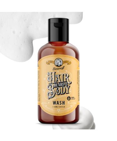 Boxeroff Beard Body and Hair Wash | Perfect for daily use Beard and Moustache Oil