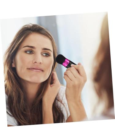 Angoily Telescopic Makeup Brush - Portable Blush Powder Foundation & Concealer Brush | Travel-Friendly Makeup Applicator - Buy Online on SooperMarket.com