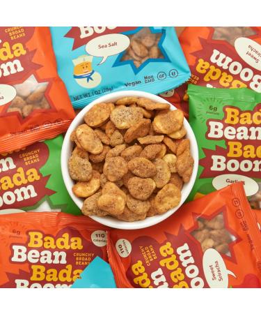 Enlightened Bada Bean Bada Boom - 24 Pack of Plant-Based Protein Broad Bean Snacks - Buy Online on SooperMarket.com