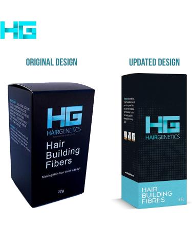 Hair Genetics Black Hair Fibres (22g) - Hair Loss Treatment & Thinning Hair Solution - Buy Online on SooperMarket.com