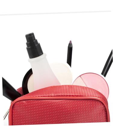 ABOOFAN Empty Lotion Jar Makeup Sample Containers Glass Containers with Lids Travel Jars for Cream Skin Care Products Cosmetic Containers with Lids Travel Bottle Plastic With Cover 13x5.2cm Pink - Buy Online on SooperMarket.com