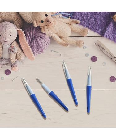 4Pcs Pen Style Needle Felting Tool with Wool Needle Felting Accessories - Ideal for Patchwork, Embroidery, and Crafts - Buy Online on SooperMarket.com
