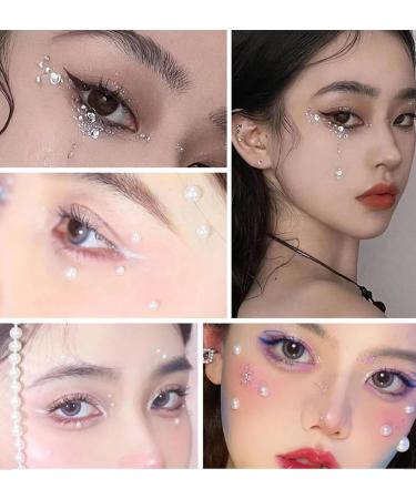 QWALIT Stick-on Face & Hair Gems | Reusable Rhinestones & Pearls for Body Decoration & Fake Nose Studs - International Shipping - Buy Online on SooperMarket.com