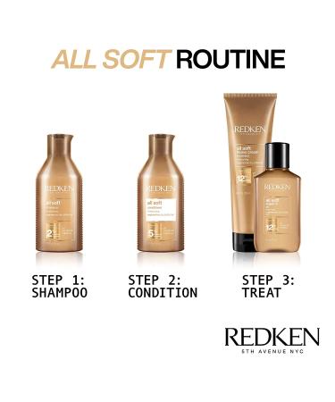 Redken All Soft Conditioner - Intense Softness for Dry/Brittle Hair - With Argan Oil - 10.1 Fl Oz - Buy Online on SooperMarket.com