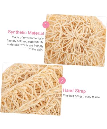 Angoily 12 Pcs Natural Loofah Bath Scrubber Set - Eco-Friendly Mesh Sponges for Shower & Scrubbing - Perfect for Exfoliating & Skin Care - Buy Online on SooperMarket.com