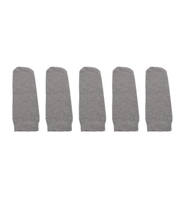 5 pieces of prosthesis socks amputated protective socks stump socks amputated socks soft elastic thickened cotton breathable protection blunt socks for amputated (m)