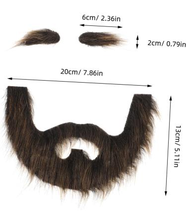 Gogogmee 1 Set Beard Dress up Grey Santa Claus Beard Cosplay Carnival Beard False Facial - Buy Online on SooperMarket.com