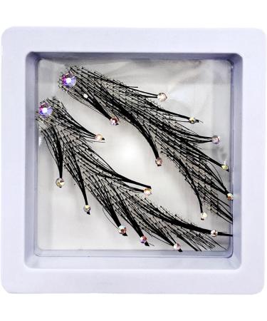 PUCHEN Adhesive Fake Eyebrows - Human Hair Fake Adhesive Handmade Eyebrows - Realistic Crocheted Eyebrows for Halloween Masquerade Costume Cosplay Eyebrows5 - Buy Online on SooperMarket.com
