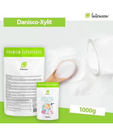 Intenson - Xylitol Sugar 1kg | Xylitol from Finland 1000g | Birch Sugar 100%. - Buy Online on SooperMarket.com