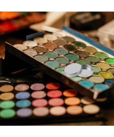 NOLITOY 10 Pcs Empty Round Metal Pans - Aluminum Tin Palette for Eyeshadow Blush Lipstick Organizer | Magnetic Makeup Palette 20mm - International Shipping - Buy Online on SooperMarket.com